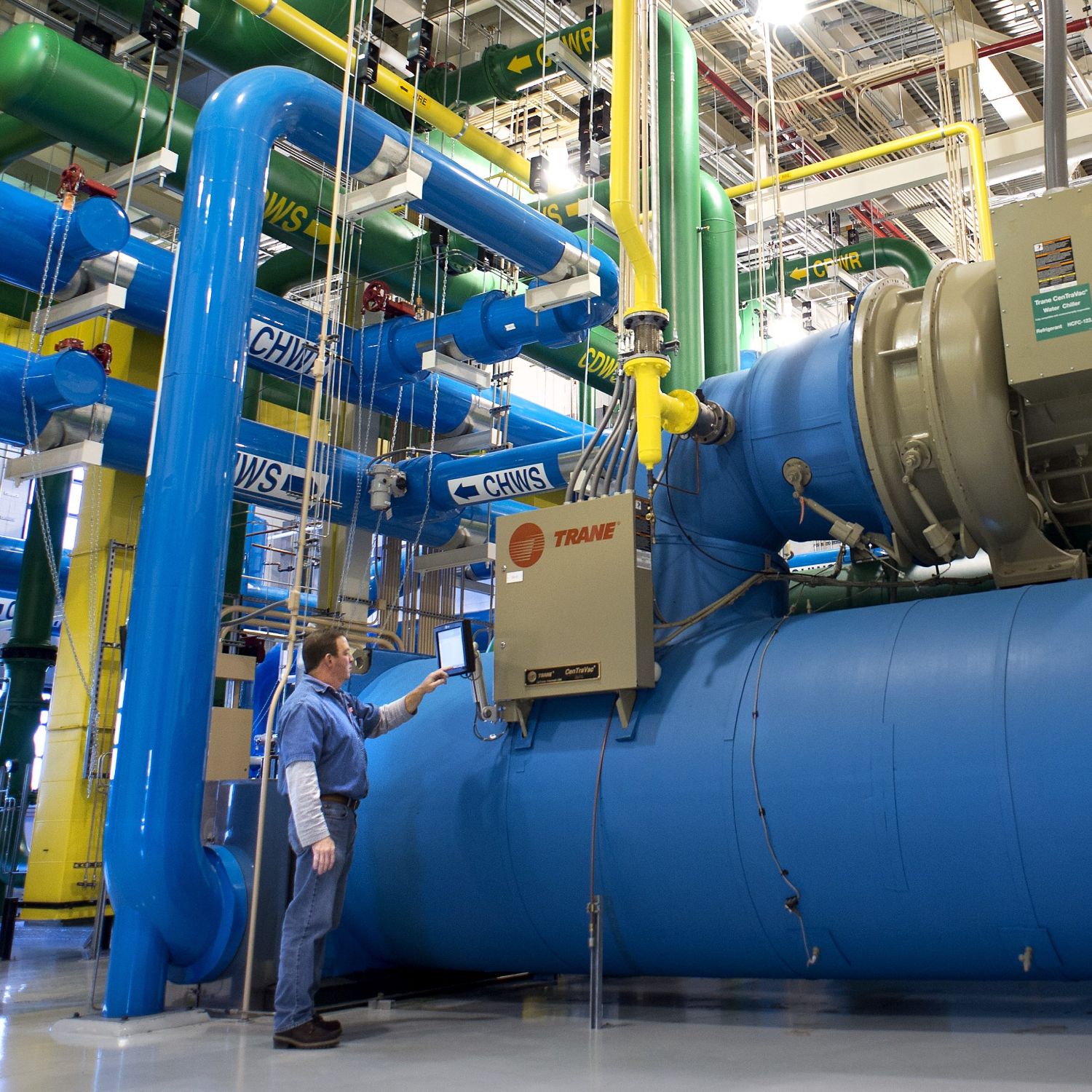 Central chilled water plant